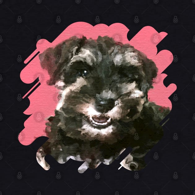 Miniature Schnauzer Puppy by Nartissima